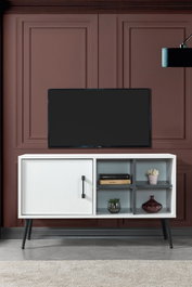 Hanah Home Şile 3112 Soporte para TV Blanco y Antracita